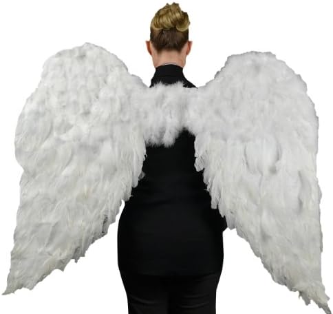 Amazon.com: Touch of Nature 11008 Adult Angel Wing in White with