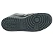 Jordan Air Jordan 1 Mid Youth Round Toe Leather Gray Basketball Shoe (7 M US, Black/Black/Dark Grey)