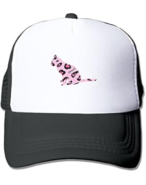 Sweet Leopard Cat Unisex Mesh Hat Adjustable Sports Baseball Cap