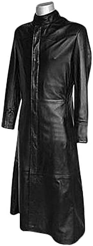 Matrix Coat - Black Trench Coat Jacket (2XL, Black)