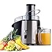 Chef's Star Juc700 Juicer Wide Mouth Fruit and Vegetable Juice Extractor, Stainless Steel
