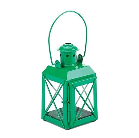 Amazon Com Gallery Of Light Lanterns Vintage Green Hanging Patio