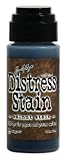 Ranger TDW-29908 Tim Holtz Distress Stain Fluid Water-Based Dye, Walnut Stain, 1-Ounce