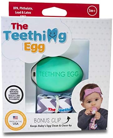 Teether (Mint Green): Amazon.sg: Baby