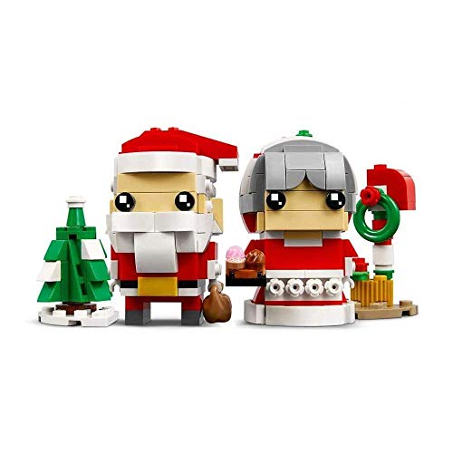 LEGO Herr und Frau Weihnachtsmann - Wünsche Frohe BrickHeadz™ Weihnachten – mit Herrn und Frau Weihnachtsmann! – Bild 6