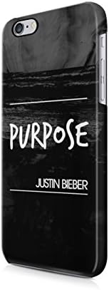 Purpose Justin Bieber Plastic Snap-On Case Cover Shell For iPhone 6 / 6s