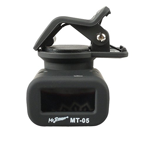 image for Mr.Power Micro Clip-On Headstock Tuner for Guitar Bass Ukulele, Built-