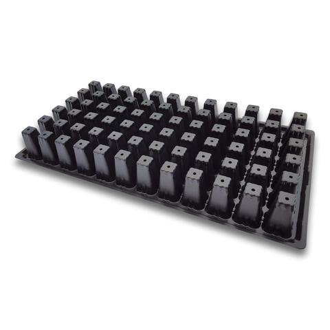 PrimeGarden 10-Pack 72-Cell Seedling Starter Trays Seed Planting Insert Plug Tray Plant Growing Nursery Trays for Gardening Seed Germination Seedlings Propagation (10-Pack)