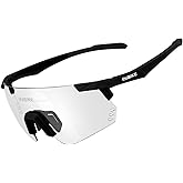 INBIKE Photochromic Cycling Glasses for Men Women, Polarized UV400 Protection Sports Sunglasses TR90 for Road/Mountain Bike