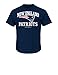 NFL New England Patriots Men's Greatness Short Sleeve Basic Tee, Large, Navy