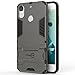 HTC Desire 10 Pro Case, CoverON [Shadow Armor Series] Hard Slim Hybrid Kickstand Phone Cover Case for HTC Desire 10 Pro - Gray / Black