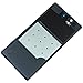 Battery Glass Back Cover Housing Door For Sony Xperia Z L36h C6602 C6603 (Black)