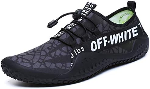 Barefoot Water Shoes Mens Aqua Shoes Quick Dry Skin Shoes Lightweight Durable Sole for Beach Pool Sand Swim Surf Yoga Driving Lake Boating Snorkeling Diving Water Exercise