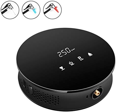 ポータブルタイヤインフレータ12vデジタルエアコンプレッサー車のポンプとし Ledライト 高速インフレ インスタント ディスプレイ 自転車 車 ボールを3つのバルブアダプタ 圧力 ギフ 包装 オートバイ