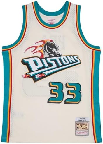 Amazon.com: Mitchell & Ness Grant Hill Detroit Pistons 1998-99