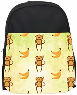 Monkeys and Bananas Jacks Outlet PreSchool Children's Backpack and Pencil Case SET