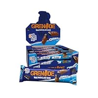 Grenade OREO Protein Bar - High Protein, Low Sugar, 12 x 60 g