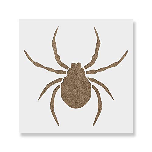 Spider Stencil Template - Reusable Stencil with Multiple Sizes Available