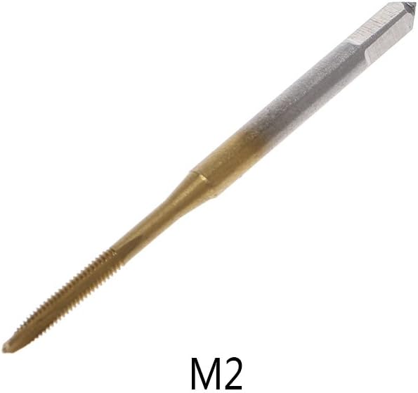 hoxin M2/M2.5/M3/M3.5/M4/M5/M6 HSS Metric Straight Flute Thread Screw Tap Plug Tap-M2
