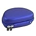 Geekria UltraShell Beats Solo2, Solo3 Headphones Hard Shell Carrying Case / Headset Protective Travel Bag with Space for Cable, Parts and Accessories (Blue)