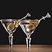 Prodyne Martini Glass Picks (Set of 6), Metallic