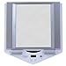 Zadro Z'Fogless Lighted Shower Mirror, White Finish