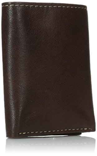 Timberland Men's Blix Slim Trifold Wallet, Brown, One Size
