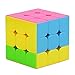 Speed Cube,UROPHYLLA Speed Magic Cube 3x3x3 Stickerless Smooth Cube Tension can be adjusted Super-durable with Vivid Colors includes Game Manual
