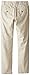 Nautica Big Boys' Uniform Flat Front Twill Pant, Khaki, 18