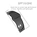 XIYA Soft Silicone Replacement Sport Band for Apple Watch for 2 Lengths, Gray,42mm