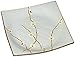 Happy Sales 6 Piece Cherry Blossom Square Dinner Plates Set, Blue