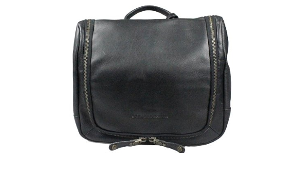 Salvador Bachiller Neceser de Piel, Western SB 08 Negro con Gancho para  Colgar. multicompartimento. : Amazon.es: Equipaje