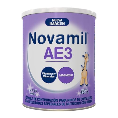 NOVAMIL AE 3 - Fórmula Etapa 3, de 12 a 36 meses edad, bote con 800g