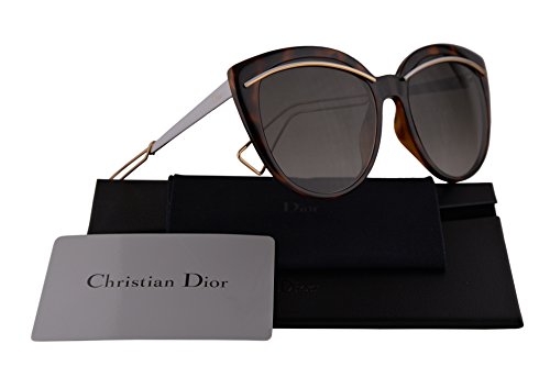 Christian dior diorliner sunglasses havana rose gold w/…