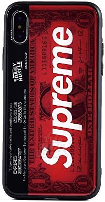 iPhone8 Plus Case, iPhone7 Plus Case, DWARM Street Fashion Tempered Glass Slim Fit Case for iPhone8 Plus