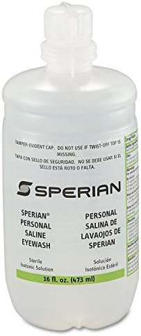FND320004540000 United STATIONERS (OP) Personal Eyewash BTL 16OZ Saline 1/EA