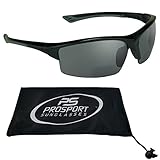 Polarized Bifocal Sun Reader Sunglasses 2.5 with Premium 12mm TAC Polarized Lenses and Tr90 Frame. Free Microfiber Cleaning Case Included.