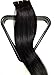 Myfashionhair Clip in Hair Extensions Real Human Hair Extensions 22 inches 70g Natural Black Clip on for Fine Hair Full Head 7 pieces Silky Straight Weft Remy Hair (22 inches, #1B)