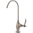 Kingston Brass Gourmetier KS3198TL Templeton Design 1/4 Turn Water Filter Faucet, Brushed Nickel