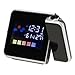 Multi-Function Digital Weather Projection Wake-Up Alarm Clock, LED Backlight, Temperature & Calendar Display