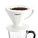 Bialetti White Ceramic Coffee Pourover Dripper