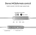 Earbuds Earphones Headphones, Earfly Magnetic Wired Earphones, In-Ear Headphones, Earbuds with Mic, Stereo Headsets, 3.5mm Jack for iPhone 6 6s Plus iPad Note Android Phone Tablet Computer PC (Black)