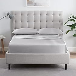 Serta SatinLuxury 4pc Soft Lightweight Deep Pocket