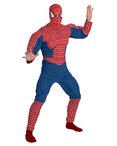 Spiderman Costume Muscle Chest Peter Parker Marvel Comics Superhero Costumes