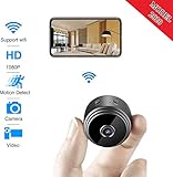 Spy Camera WiFi Wireless Hidden Camera Premium Pack HD 1080P Motion Detection USB Hidden Camera Surveillance Camera Mini spy Camera Nanny Camera