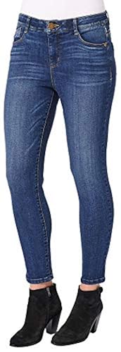 Democracy womens Absolution High Rise Ankle Jeans, Blue, 12 US in
