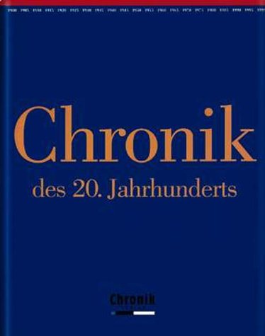 Chronik Des 20. Jahrhunderts.: 9783577143042: Amazon.com: Books