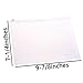 15 pcs Clear Color Fog A5 Size Paper Document File Bill Zipper Bag Pen Pencil Pouch Bag Holder 10 x 7.5 Inch