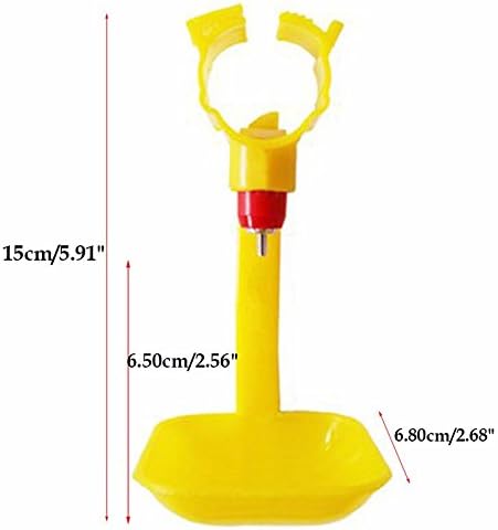 4 Pcs Automatic Drinking Cups Water Feeder For Chicken Quail Bird
