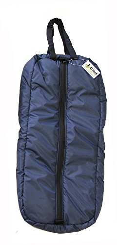 AJ Tack Wholesale Western Saddle Carrier Case Bridle Halter Bag Extra Large 420D Padded Navy Blue